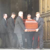<p>Renowned Tarrytown resident Caryl Plunkett was laid to rest on Monday.</p>