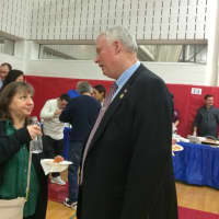 <p>Fair Lawn Mayor John Cosgrove speaks to guests at the seventh-annual &quot;A Taste of Our Town&quot; Monday night.</p>