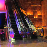 <p>The escalators Trump rode down when he announced his candidacy for president last summer.</p>