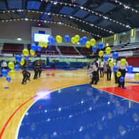 <p>It was a festive atmosphere at the Westchester County Center in White Plains.</p>