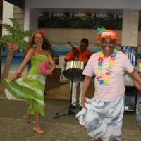 <p>Day program guests at Waveny LifeCare groove to the beat.</p>