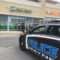 <p>Outside M&amp;T Bank after Tuesday morning holdup.</p>