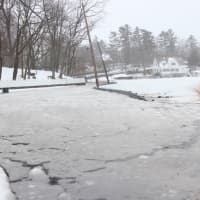 <p>Tide Mill on Kirby Lane in Rye was one of the locations flooded in the aftermath of Tuesday&#x27;s snowstorm.</p>