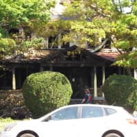 <p>Police and fire officials were still at the scene in New Rochelle on Monday morning.</p>