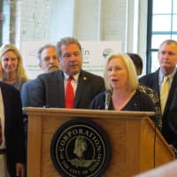 <p>U.S. Sen. Kirsten Gillibrand stressed the importance of the Made in America Manufacturing Act.</p>