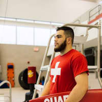 <p>Mark Quiles of Garfield owns League of Lifeguards. It&#x27;s like Uber... but for lifeguards.</p>