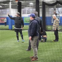 <p>CBS&#x27; &quot;God Friended Me&quot; filmed at A-Game Sports in New Rochelle this week.</p>