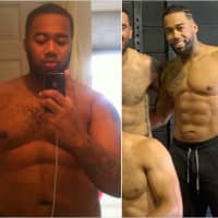 <p>Kareem Brinson, 35, down 100 pounds since turning 28 years old.</p>