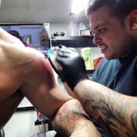 <p>Hernandez works at Our Lady of Ink in Secaucus, which was featured on a 2012 episode of &quot;Tattoo Rescue&quot; on SpikeTV.</p>