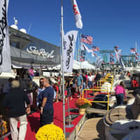 <p>The Norwalk Boat Show enjoyed perfect weather for the annual outdoor event.</p>