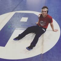 <p>Paramus senior wrestler Brian Bonino is hoping to make it to the top of the podium next month at the NJSIAA championships in Atlantic City.</p>
