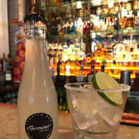 <p>Carbonated margarita from Geronimo Tequila Bar and Southwest Grill in Fairfield.</p>