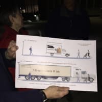 <p>Norwalk residents turned out at city hall Tuesday evening to protest the new design for the East Avenue Bridge.</p>