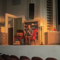 <p>Sam Selesnick plays Man in Chair in Pleasantville&#x27;s production of &quot;The Drowsy Chaperone.&quot;</p>