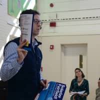 <p>Scott Thompson, chair of Fairfield&#x27;s Clean Energy Task Force, tells the Greater Fairfield Board of Realtors about the town&#x27;s Solarize Fairfield program.</p>