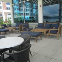 <p>The outdoor patio at 3 Westerly.</p>