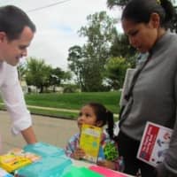 <p>State Sen. David Carlucci recently donated school supplies to Park Elementary School in Ossining</p>