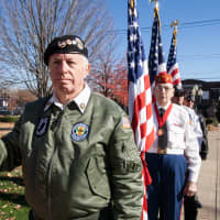 <p>A color guard at Rockland County&#x27;s Veterans&#x27; Day ceremony.</p>