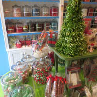 <p>Another angle showing the newest shipment of tasty treats at Sweeets, 1935 Palmer Ave. in Larchmont.</p>