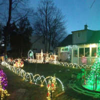 <p>The Platt house in Ossining has been decorated annually for 26 years.</p>