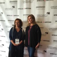 <p>&quot;Newtown&quot; Director Kim Snyder, left, and Producer Maria Cuomo-Cole at the Greenwich International Film Festival premiere.</p>