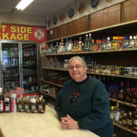 <p>Theresa Valentino stands at the counter in West Side Package, a spot she&#x27;s known since 1968.</p>