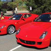 <p>Ferraris — 2004 360, 2010 590 GTB, 2008 599 GTB</p>