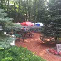 <p>The outdoor picnic area at Walter&#x27;s.</p>