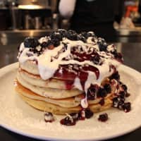 <p>Blueberry Bliss, one of the most popular pancakes at Brownstone Pancake Factory.</p>