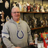 <p>Gary Doran spent a career working with and for philanthropies before becoming the owner of The Religious Shoppe in Hasbrouck Heights.</p>