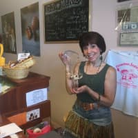 <p>Donelle Toner, owner of Grandma Josie&#x27;s in Monroe always has free tastes by the register.</p>