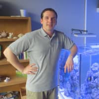 <p>Sean Hofer, proprietor of Gills Aquarium Store, plans a grand opening celebration this weekend in Mamaroneck.</p>
