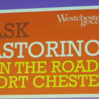 <p>Wednesday&#x27;s was the third &quot;Ask Astorino&quot; town hall this year. The first two were in Cortlandt and White Plains. Aides handed out flyers detailing Westchester County Executive Rob Astorino&#x27;s accomplishments.</p>