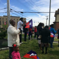 <p>Young, old and in between celebrated Haitian Flag Day in Bridgeport Wednesday.</p>