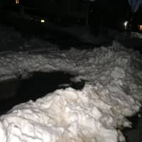 <p>Pick your parking spot, there are many outlined by snow and ice in Hackensack.</p>