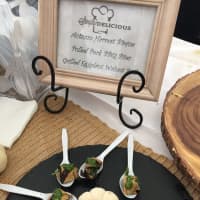 <p>Samples from Simply Delicious Catering in Norwalk.</p>