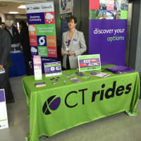 <p>Officials from CTRides kicks off CTRides week at an event Monday.</p>
