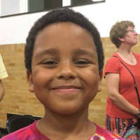 <p>Kenneth Miller of Newtown is all smiles after meeting U.S. Sen. Chris Murphy last summer at Edmond Town Hall in Newtown. Kenneth was named as a winner in the senator&#x27;s MLK essay contest.</p>