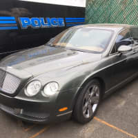 <p>A 2007 Bentley was one of the items seized during a drug raid.</p>