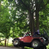 <p>A Jeep went over a guard rail and into a tree on Route 53 in Bethel late Monday afternoon.</p>