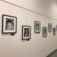 <p>The Wall Of Remembrance includes black-and-white photos of the 26 victims of the Sandy Hook School shooting.</p>