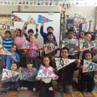 <p>Ridgeway Elementary School&#x27;s College and Career Ready Day ended with students illustrating a banner that highlighted the year in which they would graduate college.</p>