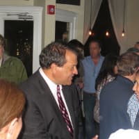 <p>State Sen. George Latimer thanked supporters on Tuesday night during the first of three &quot;election celebration&quot; parties at Rosemary &amp; Vine restaurant in his hometown of Rye. The Democrat led Westchester County Executive Rob Astorino, a Republican.</p>