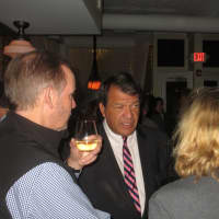 <p>State Sen. George Latimer thanked campaign supporters on Tuesday night during an &quot;election celebration&quot; party at Rosemary &amp; Vine restaurant in his hometown of Rye. The Democrat upset Westchester County Executive Rob Astorino, a Hawthorne Republican.</p>