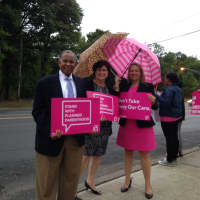 <p>Supporters held a honk and wave outside Planned Parenthood of White Plains.</p>