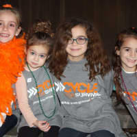 <p>From the left, Mackenzie Cox, 8, of Franklin Lakes and Josie Harinstein, 3, Aliza Harinstein, 9, and Kate Harinstein, 6, all of Ridgewood.</p>