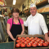 <p>Sal Petruso and his wife, Kathy.</p>