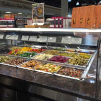 <p>The olive bar at Balducci&#x27;s in Rye Brook.</p>