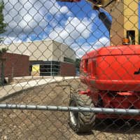 <p>The new music classrooms on the site of the old auditorium at Greenwich High School are nearing completion.</p>