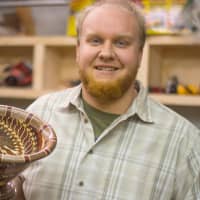 <p>Tyler Lucas of Paramus is the owner of Trees To Dreams, which he runs out of his garage and turns a profit mostly through online sales and at crafts shows.</p>